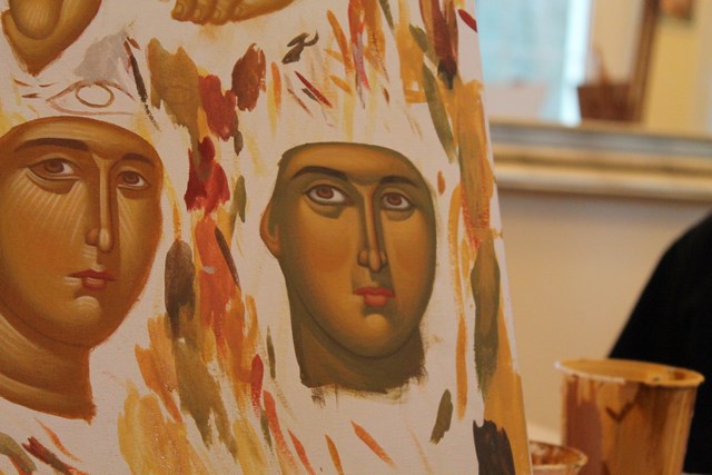Workshops of Byzantine iconography in Slups