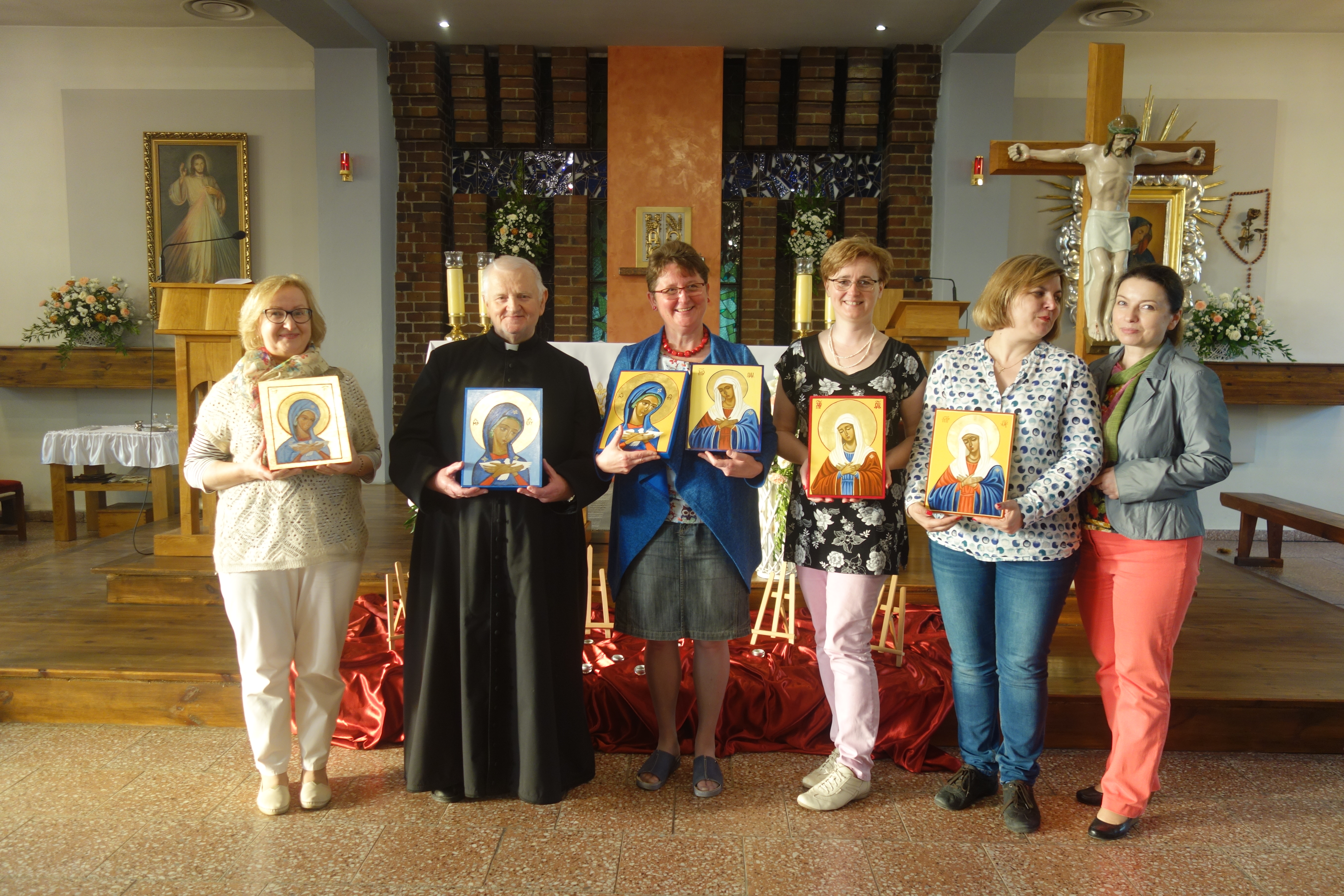 Warsztaty z ikoną Matki Bożej Pneumatofory oraz Matki Bożej Serafińskiej