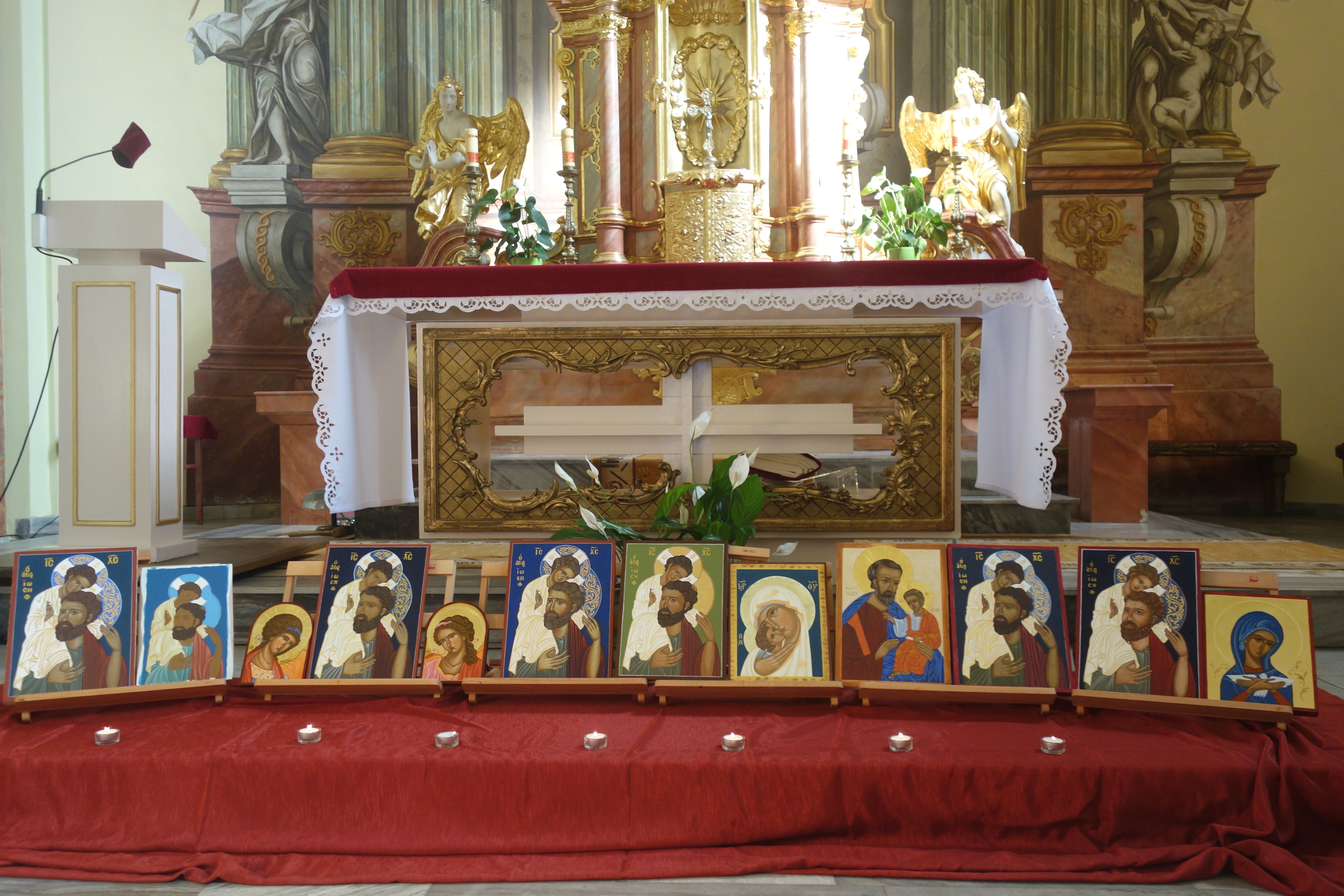 Warsztaty z ikoną św. Józefa z Dzieciątkiem Jezus