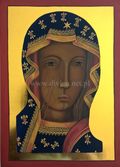 Matka Boża Jasnogórska/Częstochowska/Czarna Madonna - detal