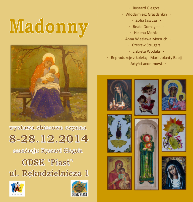 Madonny exhibition  Wrocław 2014